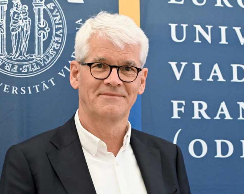 Foto von Eduard Mühle, dem neuen Präsidenten der Europa-Universität Viadrina Frankfurt (Oder)